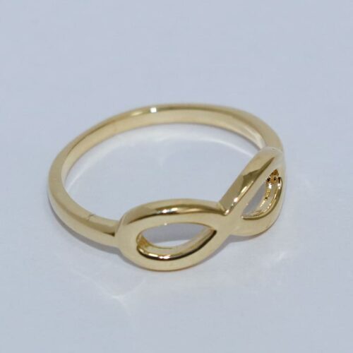 ANEL FALANGE INFINITO ACHATADO VAZADO