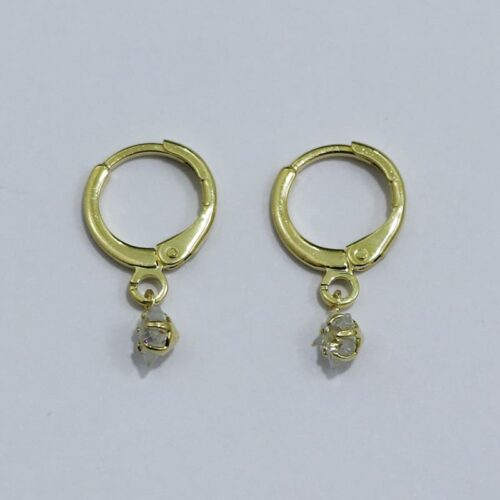 BRINCO ARGOLINHA C/ ZIRCONIA