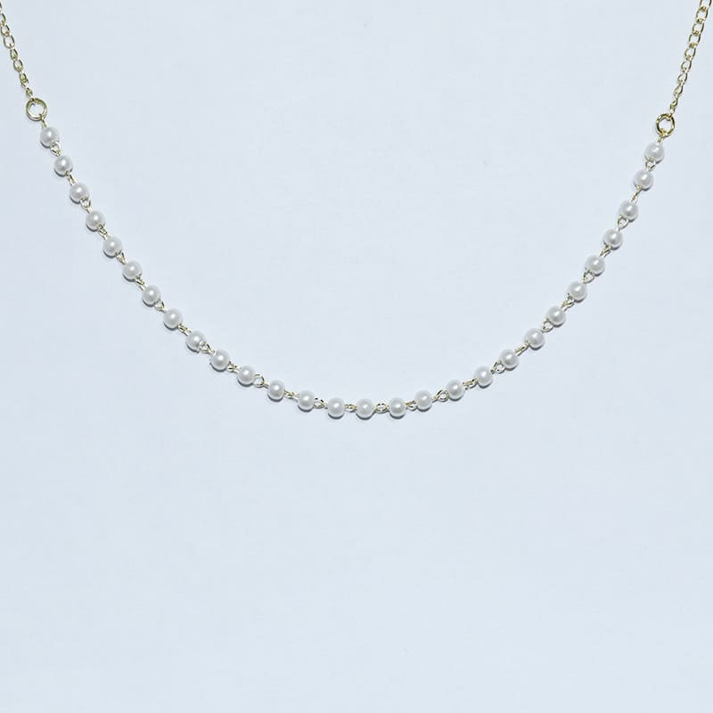 CHOKER DE BOLINHA 40CM