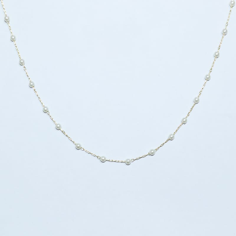 COLAR DE PÉROLAS INFANTIL 35CM