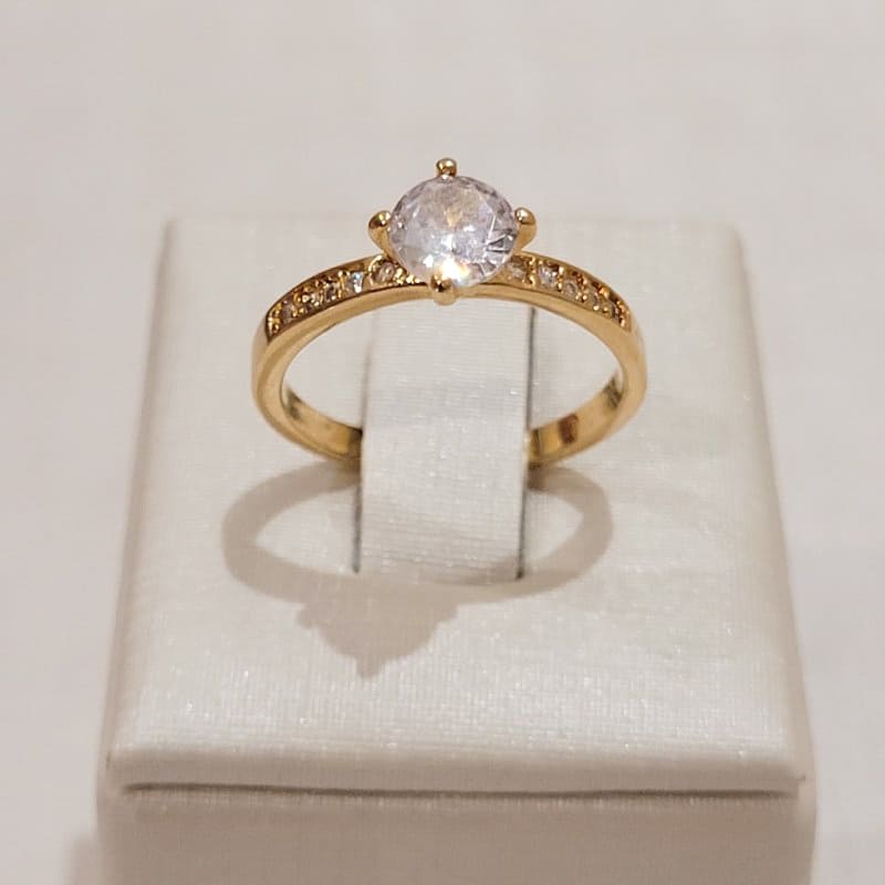 ANEL SOLITARIO AJUSTAVEL