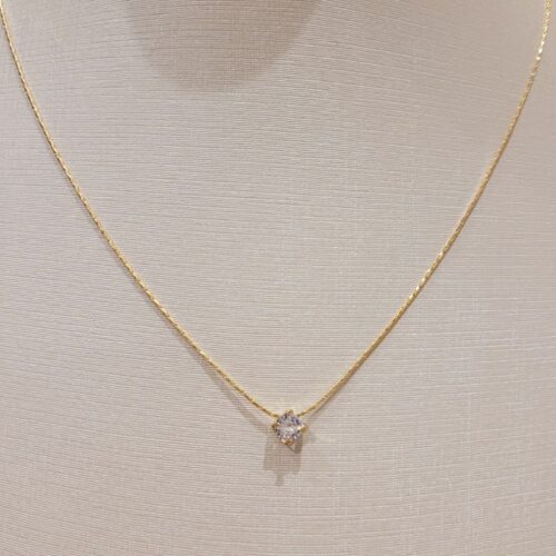 COLAR COM PONTO DE LUZ QUADRADO 45CM