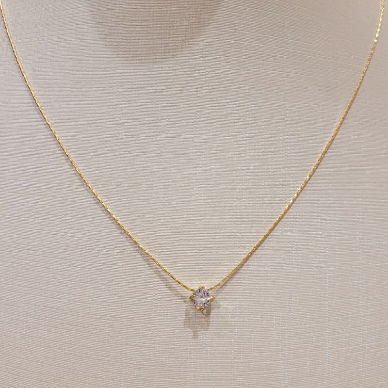 COLAR COM PONTO DE LUZ QUADRADO 45CM