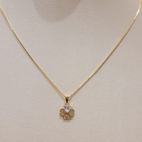 COLAR COM PG TREVO 45CM