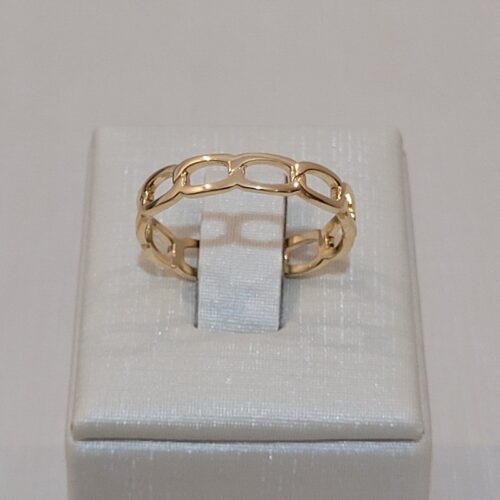 ANEL ARO TODO TRABALHADO DE CORRENTE