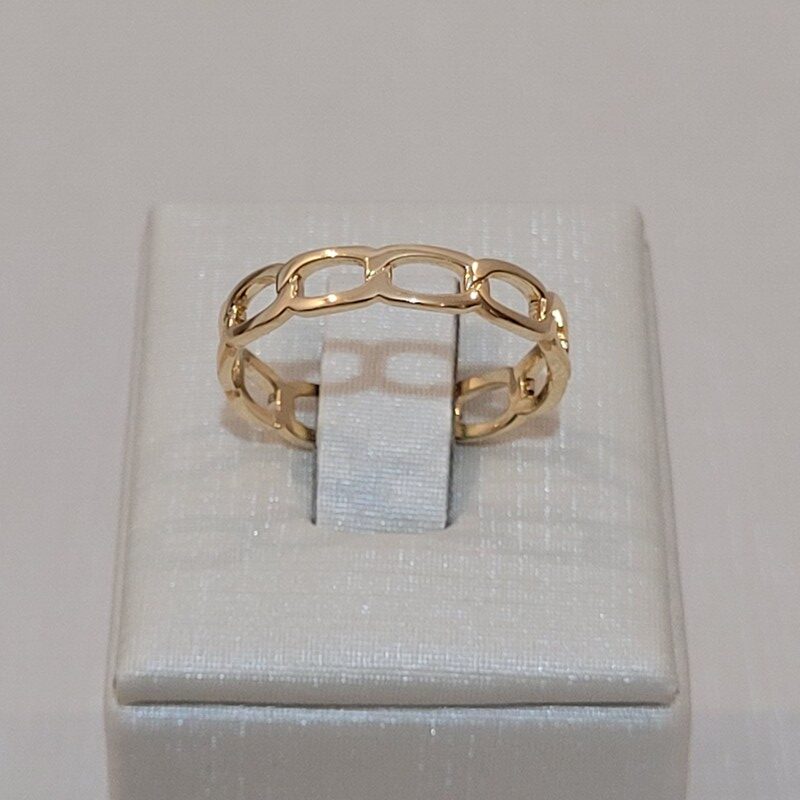 ANEL ARO TODO TRABALHADO DE CORRENTE