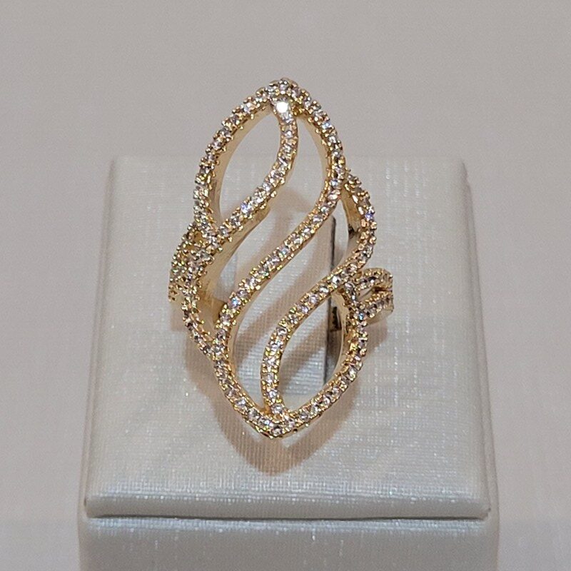 ANEL LINHA LUXO MICRO ZIRCÔNIAS