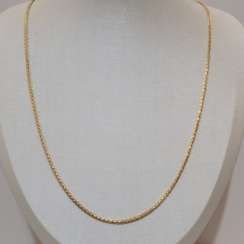 CORDÃO ENTRELAÇADO MACULINO 60CM