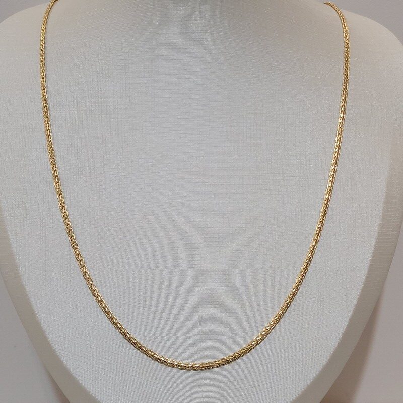 CORDÃO ENTRELAÇADO MACULINO 60CM